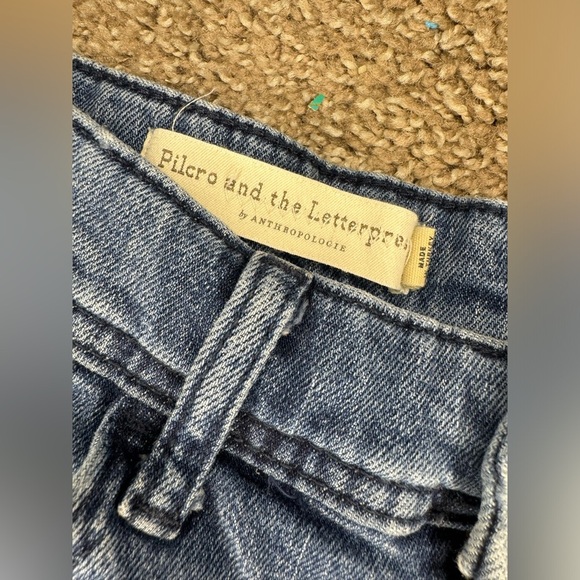 PILCRO and the Letterpress Anthropologie Slim Boyfriend Denim Shorts - Picture 4 of 6